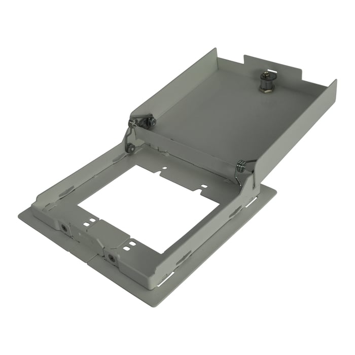 FSR WB-MS2G 2-Gang Locking Flush-Mount Wall Plate Cover