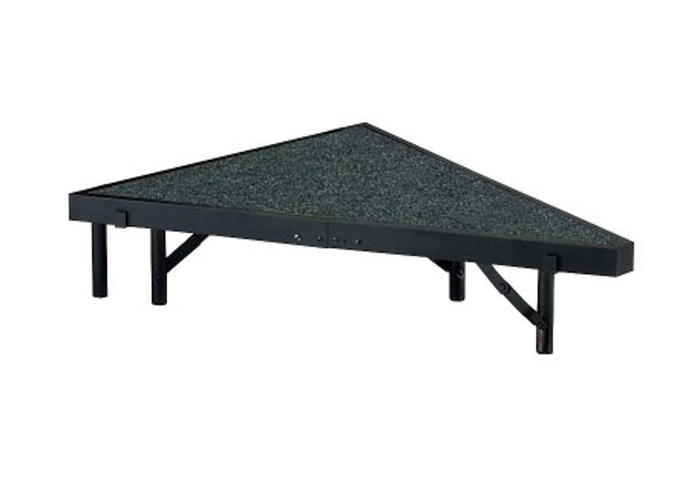 National Public Seating SP368C Stage Pie, Carpeted, 36"