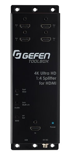 Gefen GTB-HD4K2K-144C-BLK 4K Ultra HD 1:4 HDMI Splitter