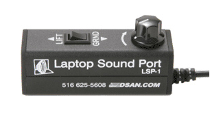 DSan LSP-1 Laptop Sound Port Adapter 3.5mm To 3-pin XLR