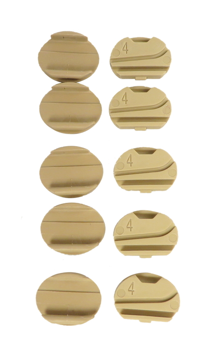 Sennheiser 528167 Beige Mic Clip For HSP4 (10-Pack)