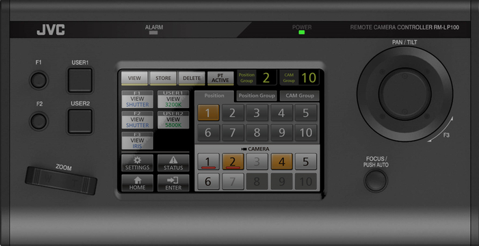 JVC RM-LP100 Remote PTZ Camera Controller For KY-PZ100B