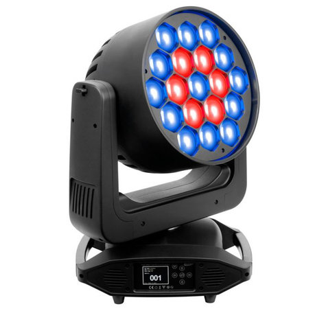 Elation Platinum SEVEN 19x 25W RGBWA + Cyan + UV LED Wash Fixture With Zoom