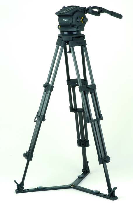 Vinten VB250-CP2 Vision 250 System With 2-Stage Carbon Fiber Pozi-Loc Tripod, Ground Spreader And Soft Case