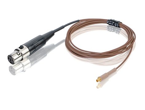 Countryman E6CABLEC2NC Replacement Cable For E6 / E6i Duramax, Pigtail Leads, Cocoa