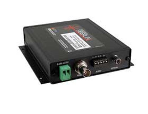 Communications Specialtie 3620A-B7S Fiberlink 3620 Composite Video And 2-Channel Audio Fiber Optic Transmitter