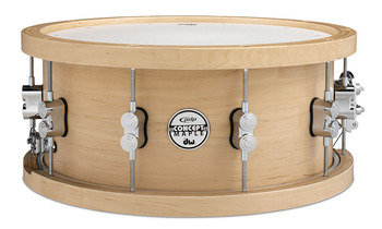 Pacific Drums PDSN5514NAWH 5.5x14" Concept Series Wood Hoop 20-ply Maple Snare