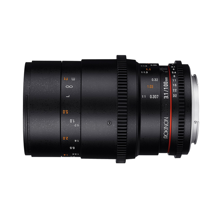 Rokinon DS100M 100mm T3.1 100mm T3.1 Cine DS Full Frame Macro Lens