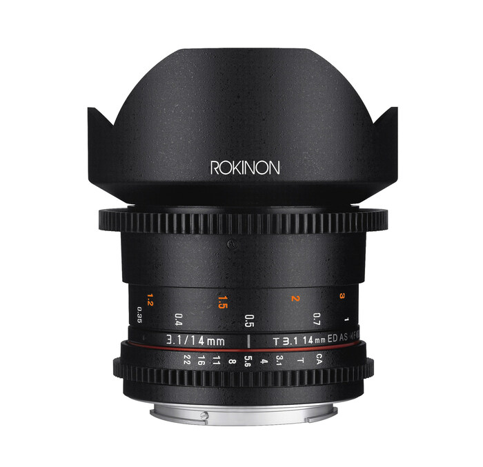 Rokinon DS14M 14mm T3.1 Cine ED AS IF UMC Lens