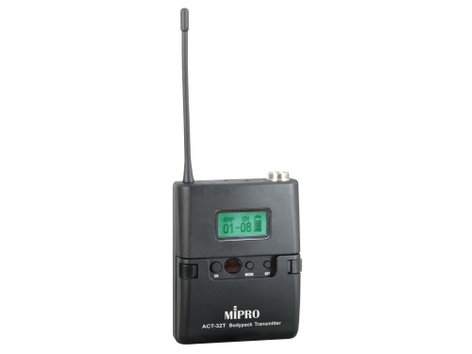 MIPRO ACT32T-5NC Miniature Bodypack Wireless Transmitter, 5NC Frequency Range