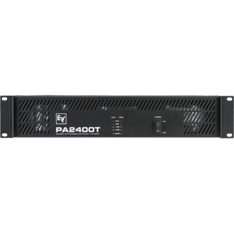 Electro-Voice PA2400T 2-Channel Class AB Commercial Power Amplifier, 2x430W