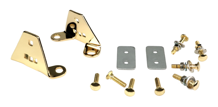 Latin Percussion LP912B Congas Gold Mounting Bracket (2 Pack)