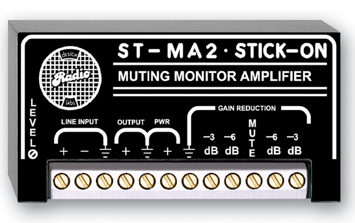 RDL ST-MA2 2W Muting Monitor Amplifier