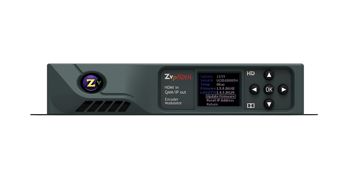 ZeeVee ZvPRO 820i High Definition Video Encoder/QAM Module