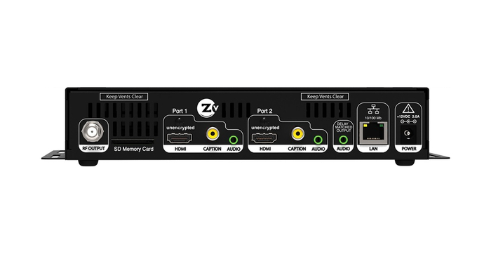ZeeVee ZvPRO 820i High Definition Video Encoder/QAM Module