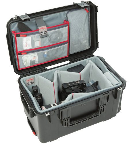 SKB 3i-2213-12DL 22"x13"x12" Case With Think Tank Designed Photo Dividers And Lid Organizer