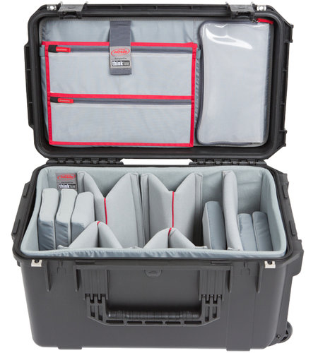 SKB 3i-2213-12DL 22"x13"x12" Case With Think Tank Designed Photo Dividers And Lid Organizer