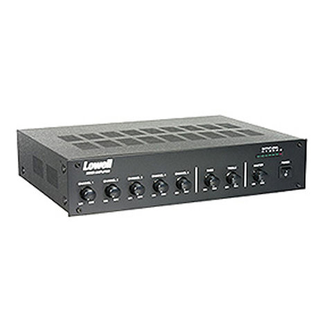 Lowell MA125 125W Mixer Amplifier