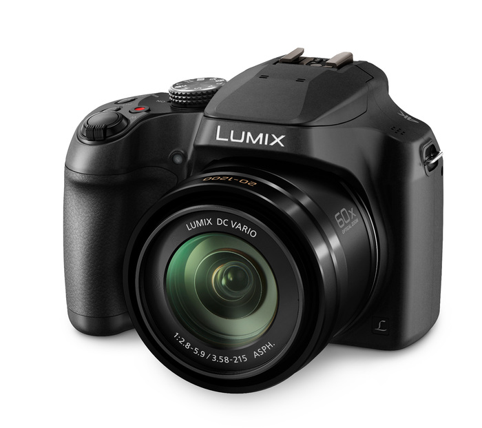 Panasonic DC-FZ80K 18.1MP LUMIX 4K DSLR With 60X DC VARIO 20-1200mm Lens With Power O.I.S