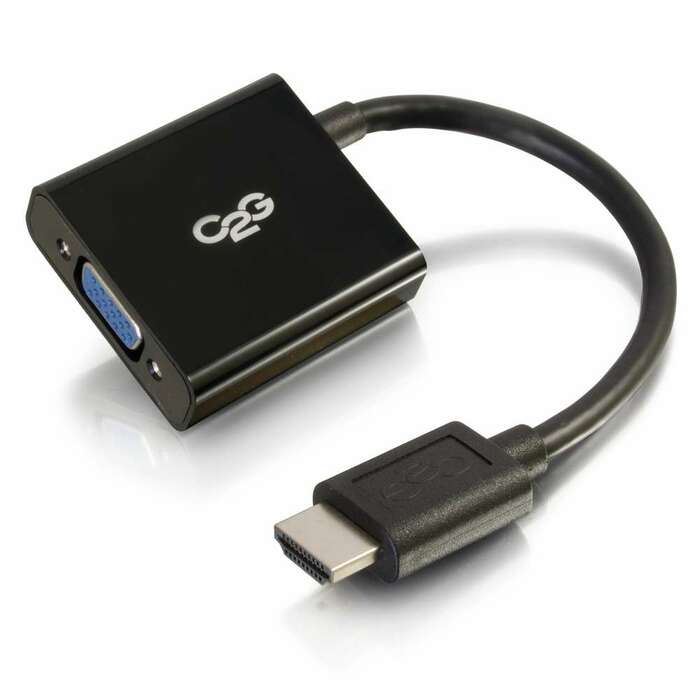 Cables To Go 41350 HDMI Male To VGA Female Adapter Converter Dongle