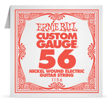 Ernie Ball P01156 .056" Nickel Wound Electric Guitar String