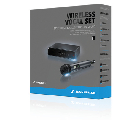 Sennheiser XSW 1-825 Wireless Handheld System With E825 Capsule