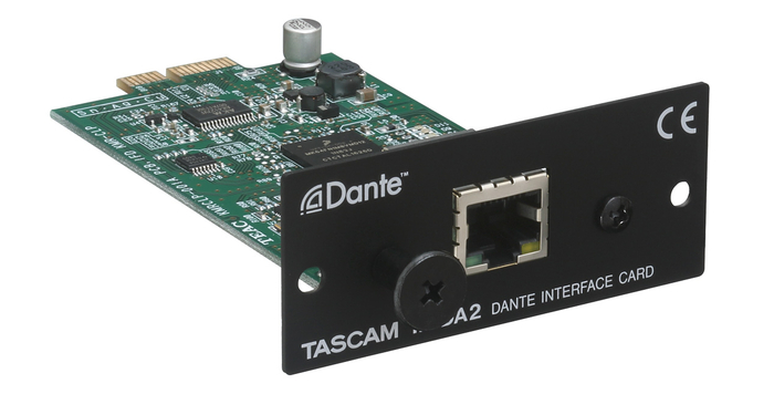 Tascam IF-DA2 Dante Interface Card For SS-R250N/SS-CDR250N Audio Recorders
