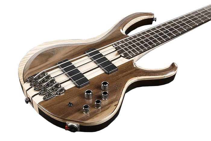 Ibanez BTB745NTL 5-String Electric Bass With Rosewood Fretboard, Natural Low Gloss Finish