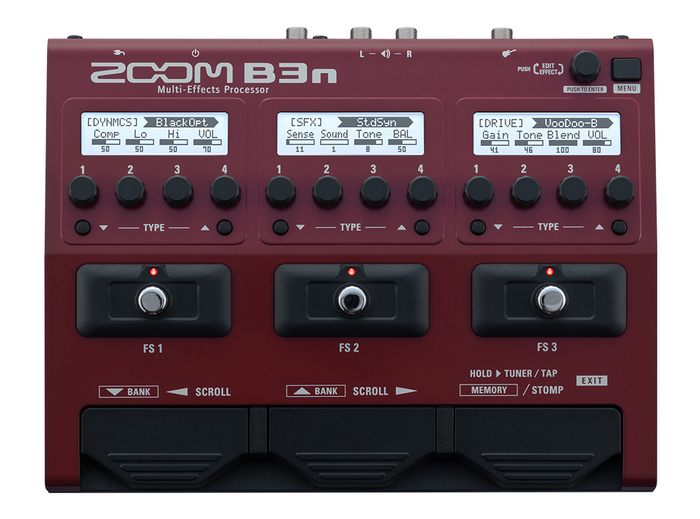 Zoom B3n Multi-Effects Processor For Bass