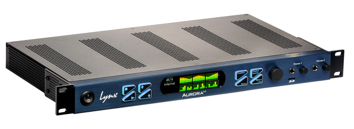 Lynx Studio Technology Aurora (n) 16 Dante 16-channel 24-bit/192 KHz A/D D/A Converter System, Dante