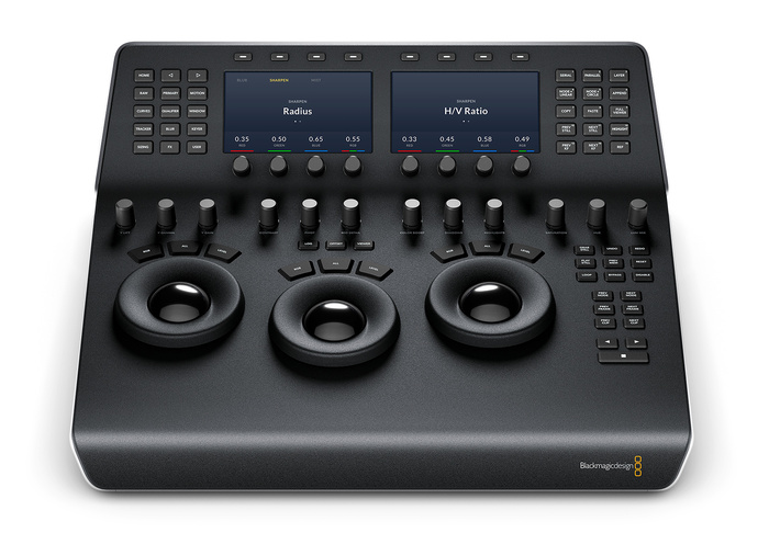 Blackmagic Design DaVinci Resolve Mini Panel Portable Control Surface With 2 LCD Screens