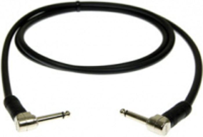 Pro Co LPPLL-2 2' Lifelines 1/4" TS Instrument Cable With Dual Right Angle Connector RS