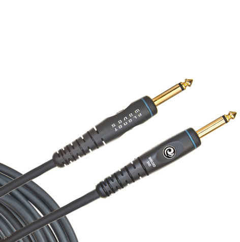 D`Addario PW-G-30 Guitar/Instrument Cable, 1/4"-1/4", Mono, 30 Feet