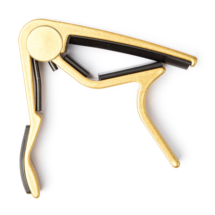 Dunlop 83CG Acoustic Curved Trigger Capo In Gold