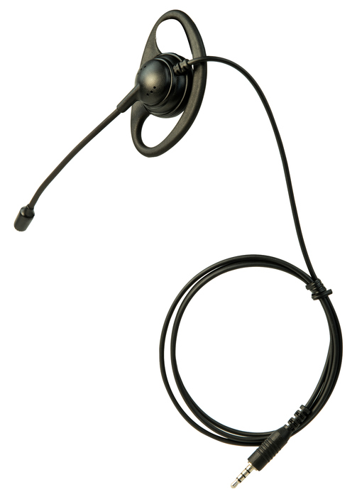 Listen Technologies LA-451 Headset 1 Single Earset Speaker With Boom Microphone