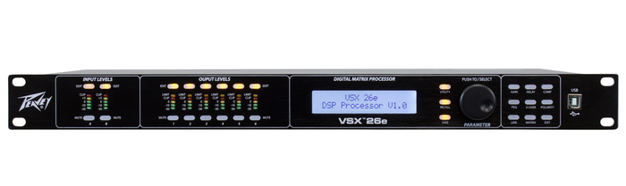Peavey VSX 26e 2x6 DSP Loudspeaker Management System