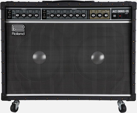 Roland JC-120 Jazz Chorus Amplifier 120W 2-Channel 2x12" Stereo Guitar Combo Amplifier With FX