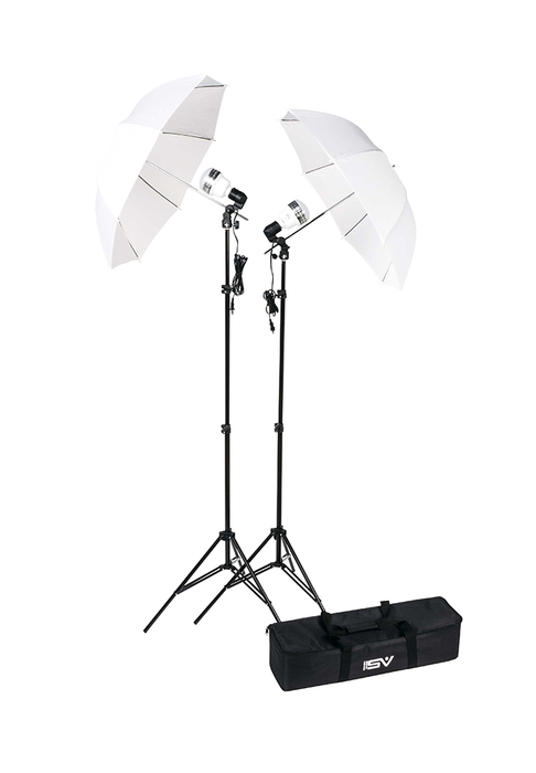 Smith Victor KT750KLED KT750LED LED 750 Watt 2 Light Umbrella Kit