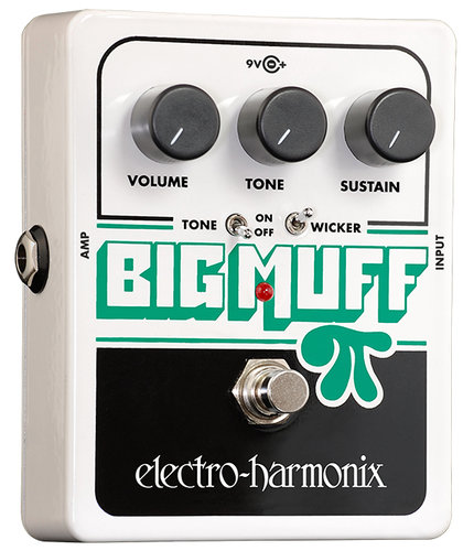 Electro-Harmonix BIG-MUFF-PI-TW Big Muff Pi With Tone Wicker Distortion/Sustainer Pedal