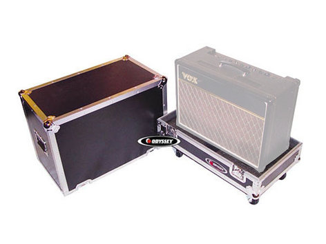 Odyssey FZGC212W 31.87"x24"x18.5" ATA Guitar Compo Amplifier Case With Wheels