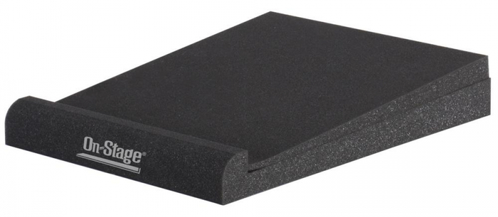 On-Stage ASP3011 Medium Foam Speaker Platforms, 2 Bases And 2 Wedges, Black