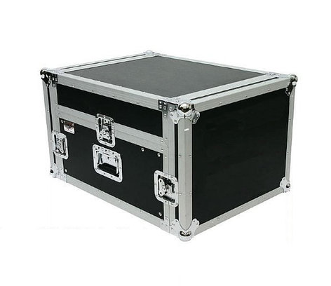 Elite Core OSP-MC12U-4 ATA Wood Case For 12-Unit Mixer Rack And 4-Unit Amplifier Rack