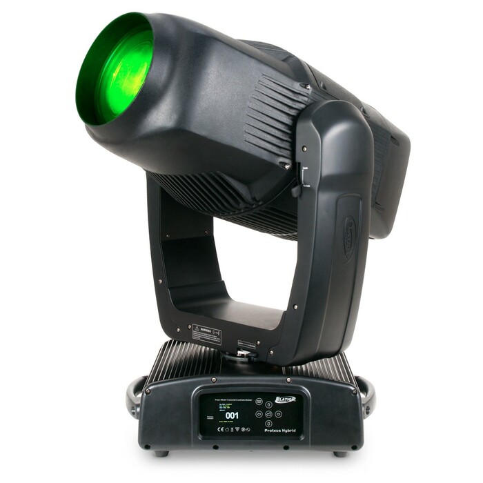 Elation Proteus Hybrid 470W Discharge IP65 Rated Hybrid Moving Head Beam, Spot, Wash Fixture