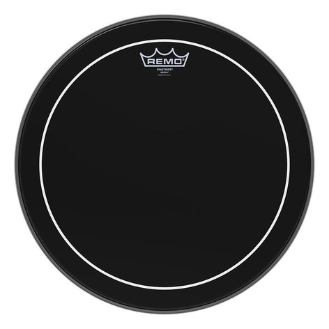 Remo ES-0614-PS 14" Ebony Pinstripe Batter Drum Head