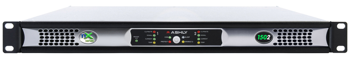 Ashly nX1502 2-Channel Power Amplifier, 150W At 2 Ohms