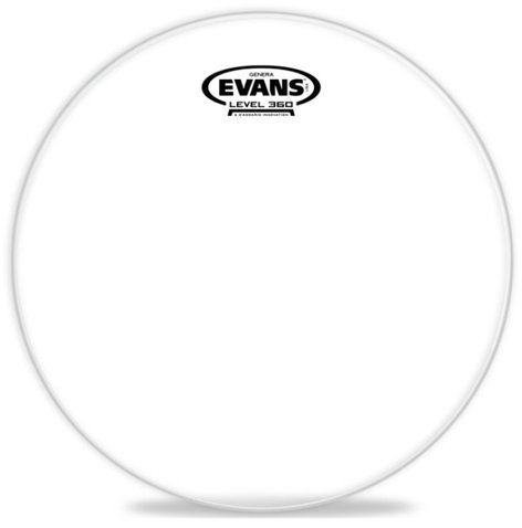 Evans TT12GR 12" Genera Clear Resonant Drum Head