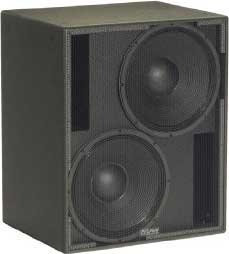 EAW SB250ZP-BLACK Subwoofer, Dual 15 