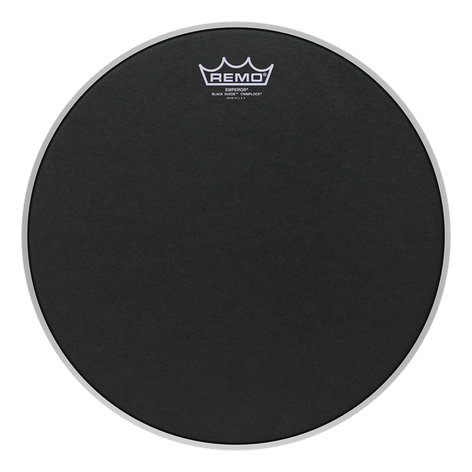 Remo ES-0814-MP 14" Black Suede Emperor Batter Head For Marching Tenors