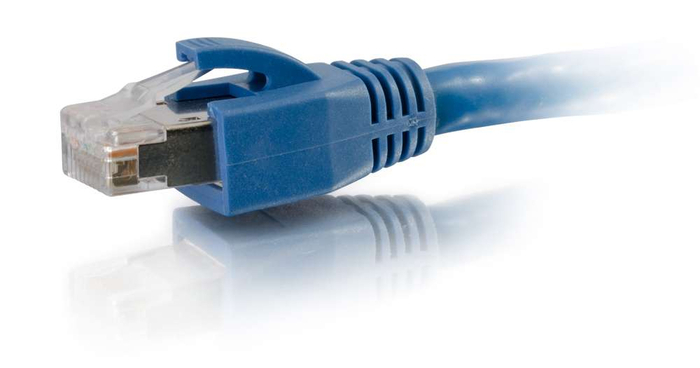 Cables To Go 43170 Cat6 Snagless Solid Shielded 150 Ft Ethernet Network Patch Cable, Blue