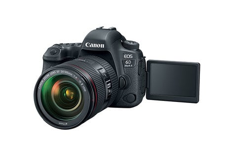 Canon EOS 6D MKII 24-105mm Kit 26.2MP DSLR Camera With EF 24-105mm F4L IS II USM Lens